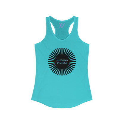 'Summer Presto' RACERBACK TANK