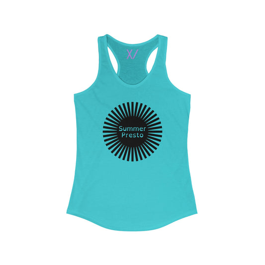 'Summer Presto' RACERBACK TANK